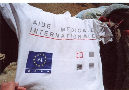 T-shirt de l'aide médicale